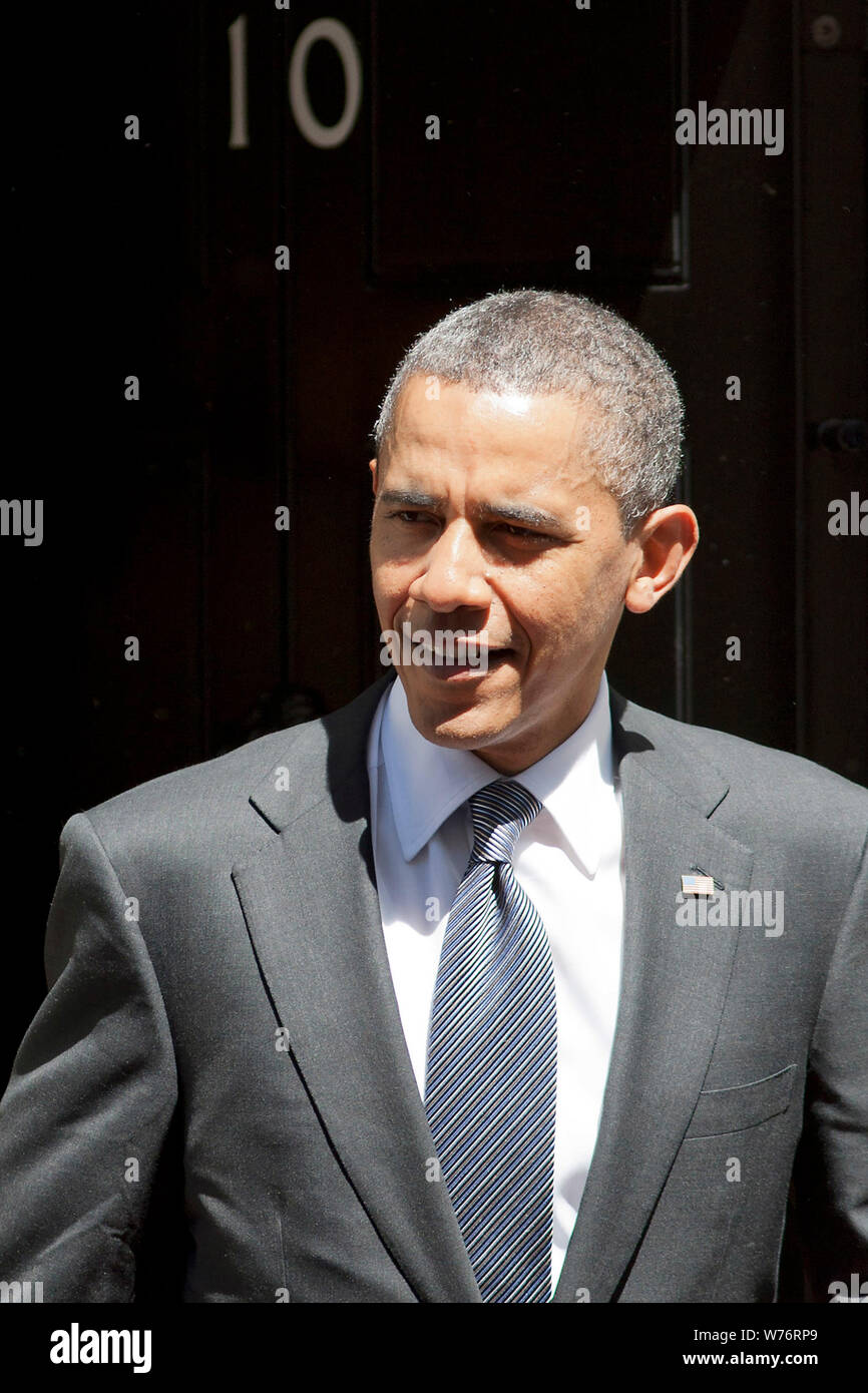 American president downing street hi-res stock photography and images ...