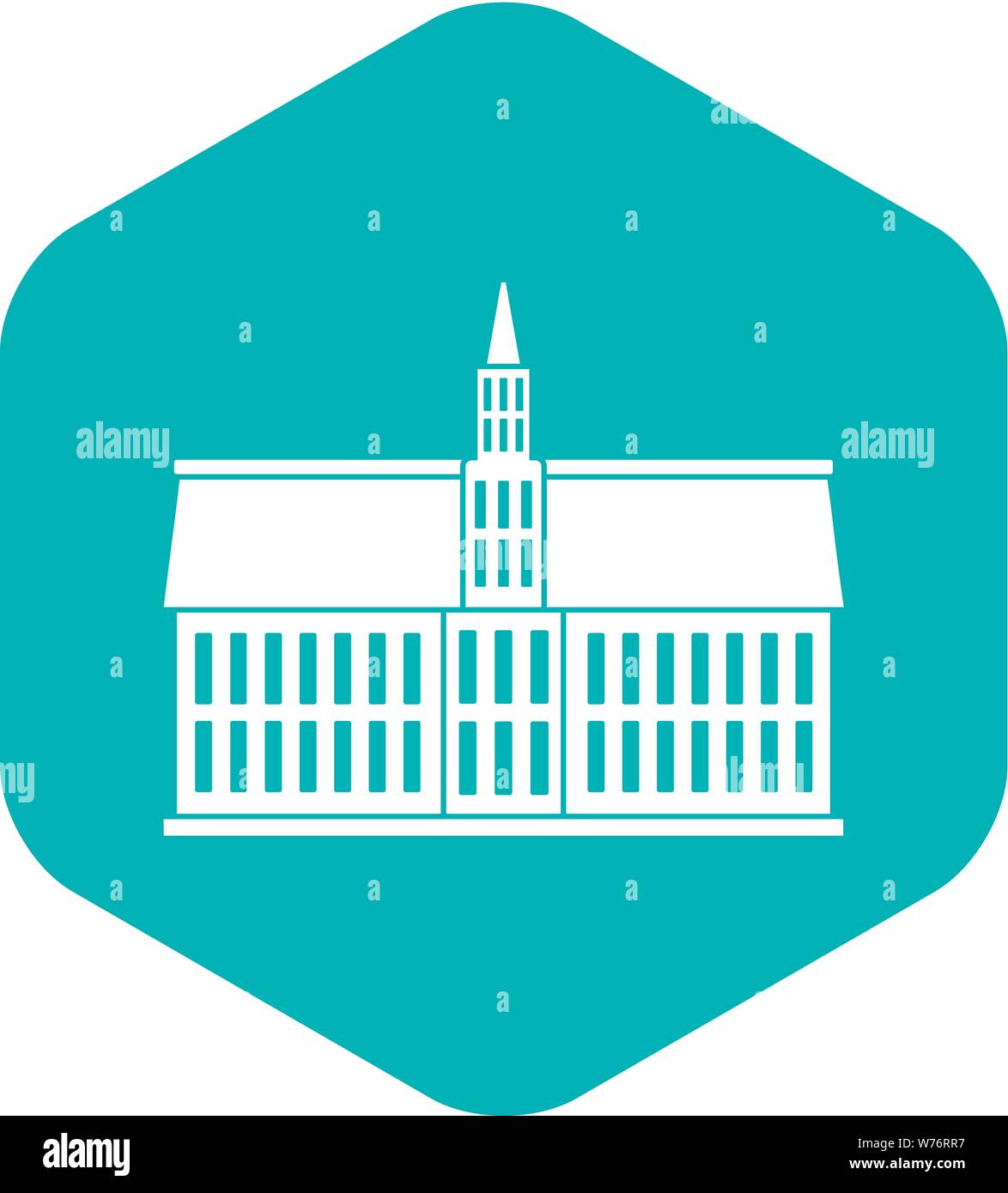 Building icon, simple style Stock Vector Image & Art - Alamy