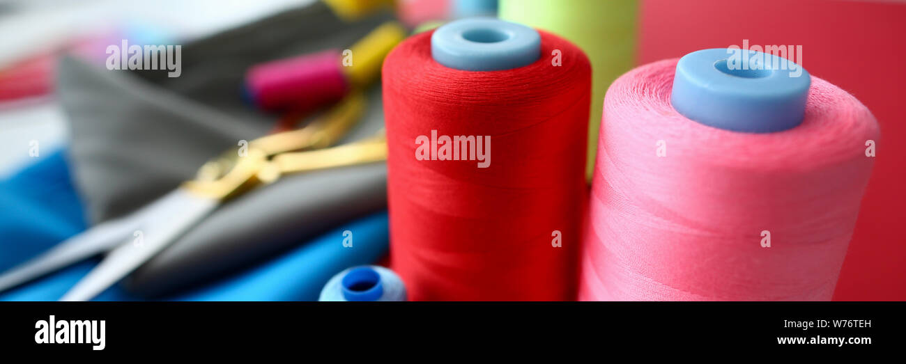 Clothes Design Process Tailor Craftsman Equipment Stock Photo Alamy