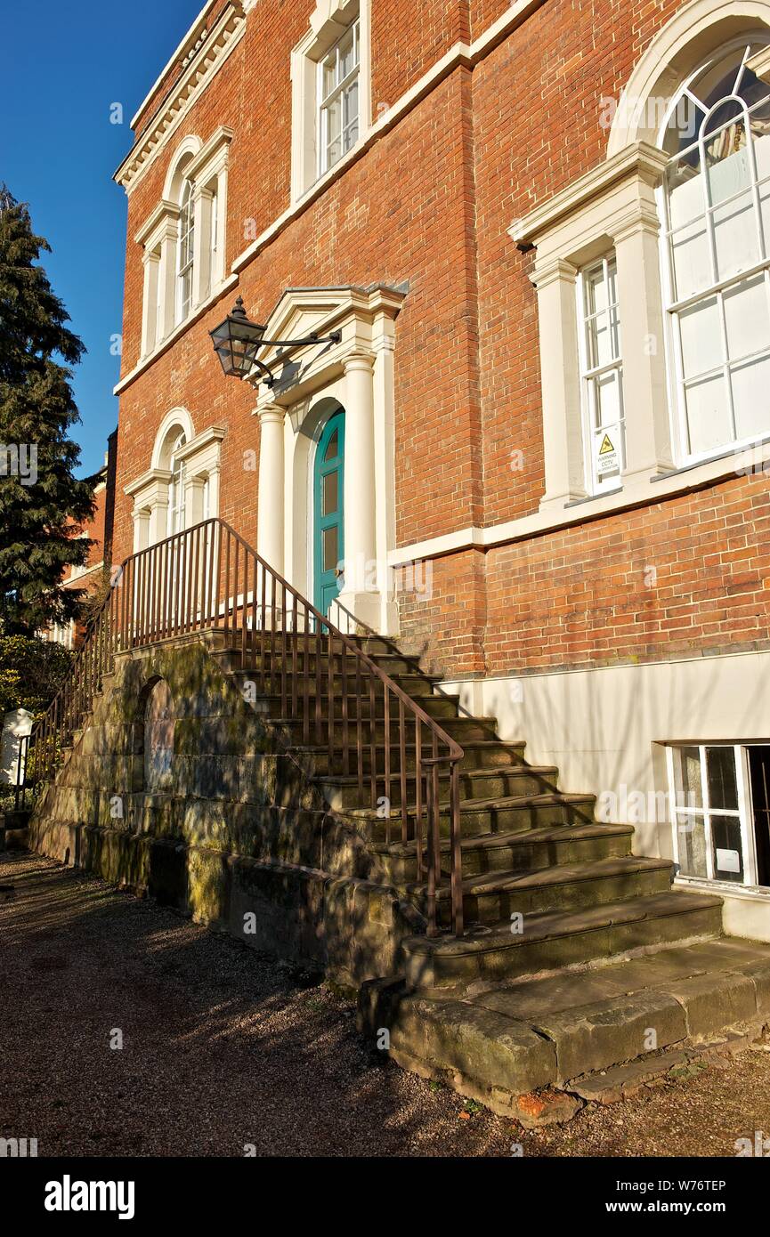 Erasmus Darwin House, Lichfield Stock Photo