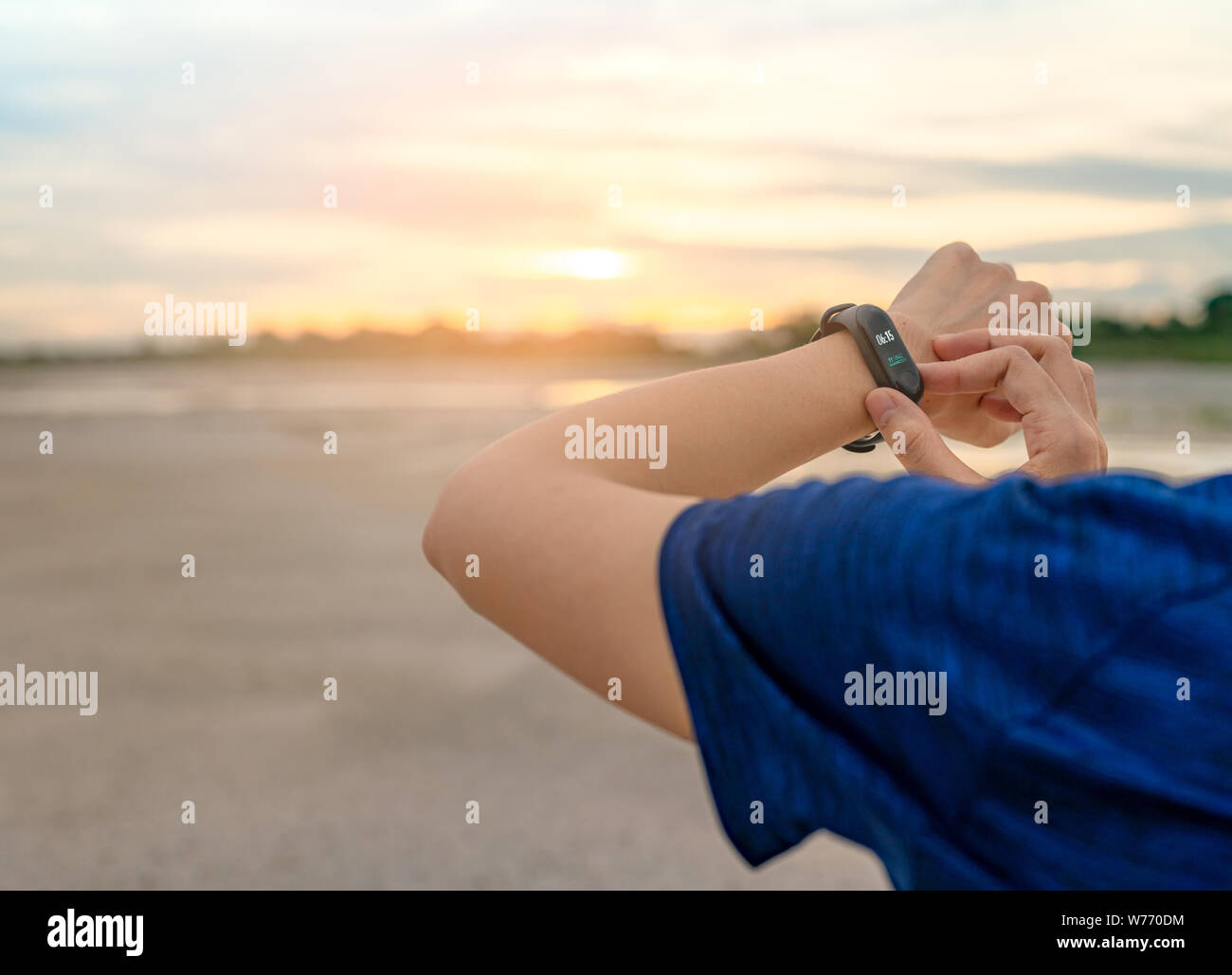 Smart band hi-res stock photography and images - Alamy