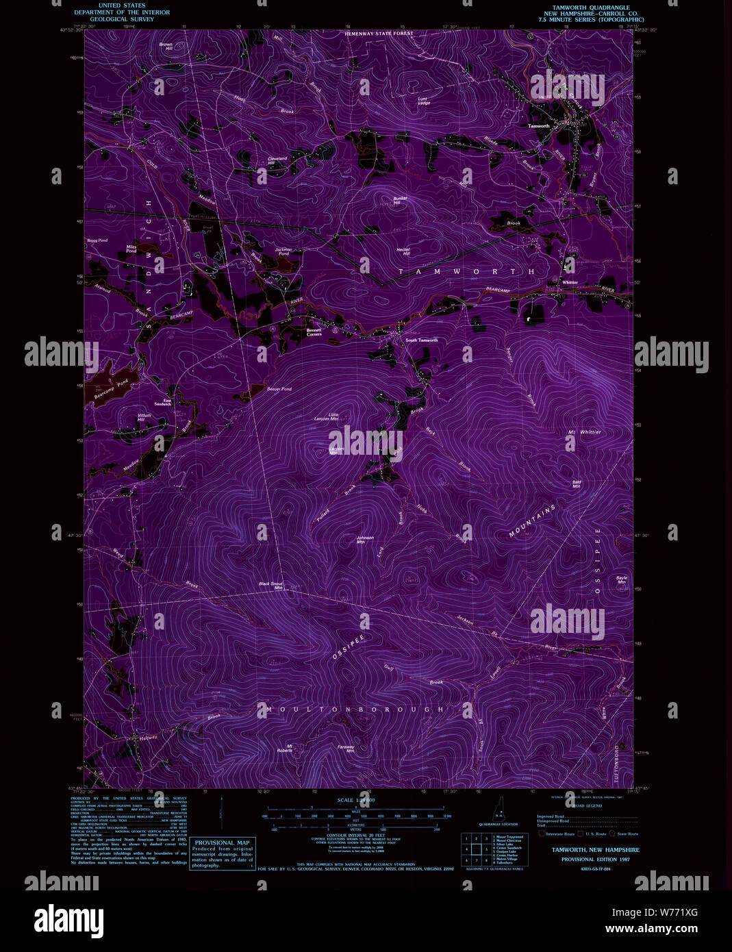 Tamworth map hires stock photography and images Alamy