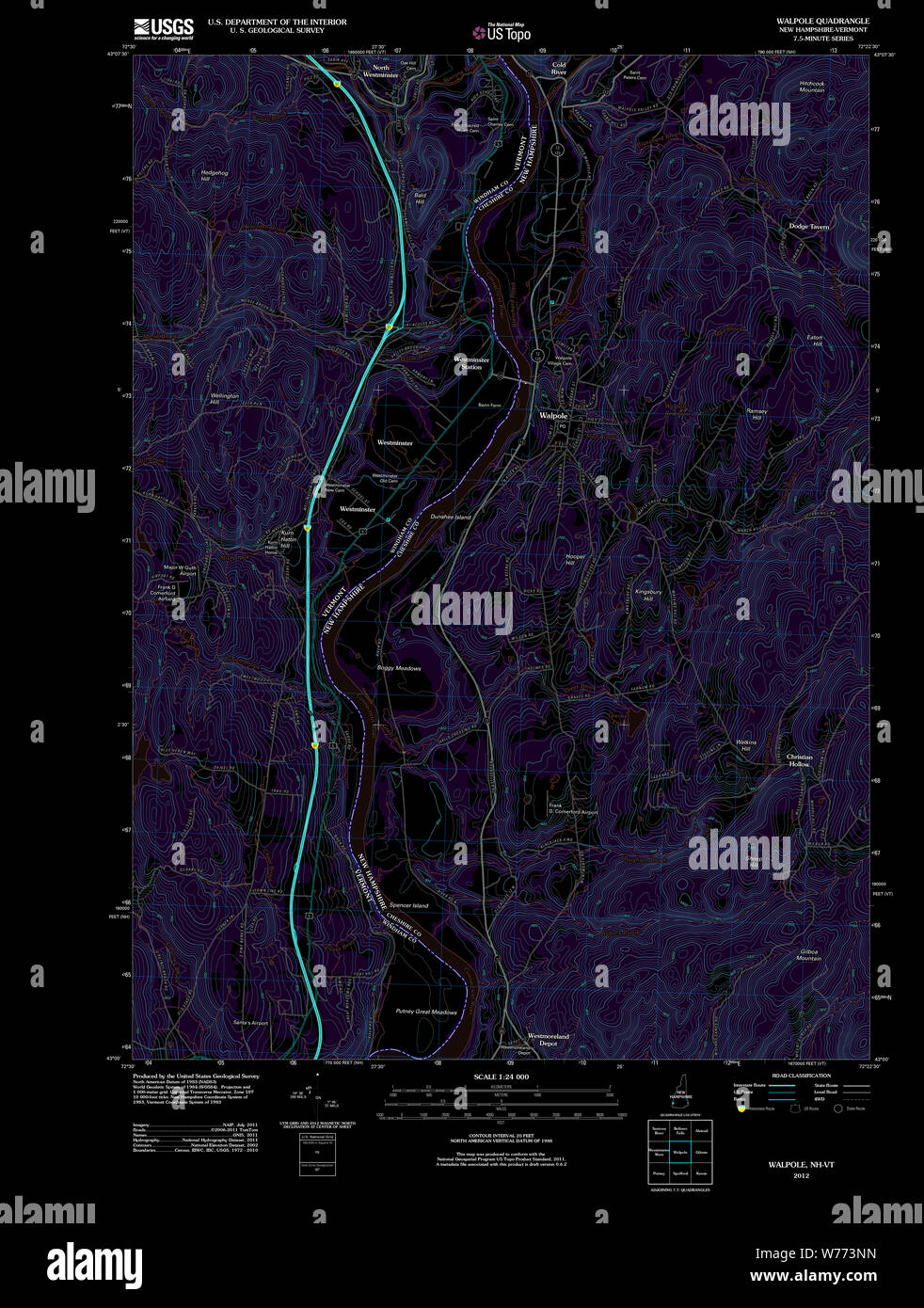 Walpole map hires stock photography and images Alamy