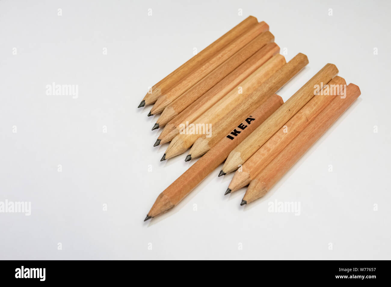 https://c8.alamy.com/comp/W77657/istanbulturkey-august-22019-close-up-ikea-pencils-on-white-background-W77657.jpg