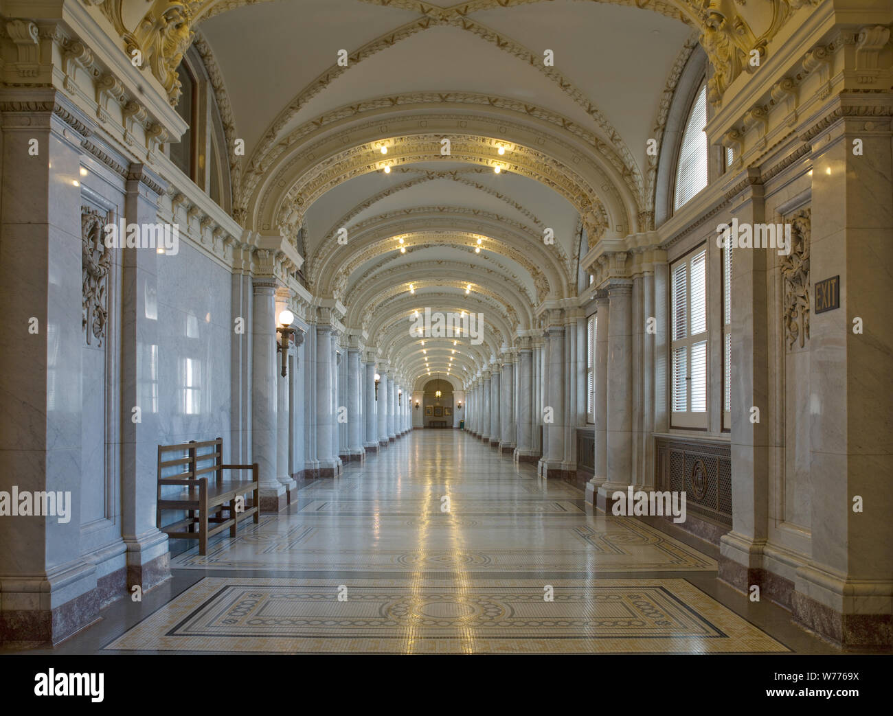 3rd floor corridor, James R. Browning U.S. Court of Appeals Building