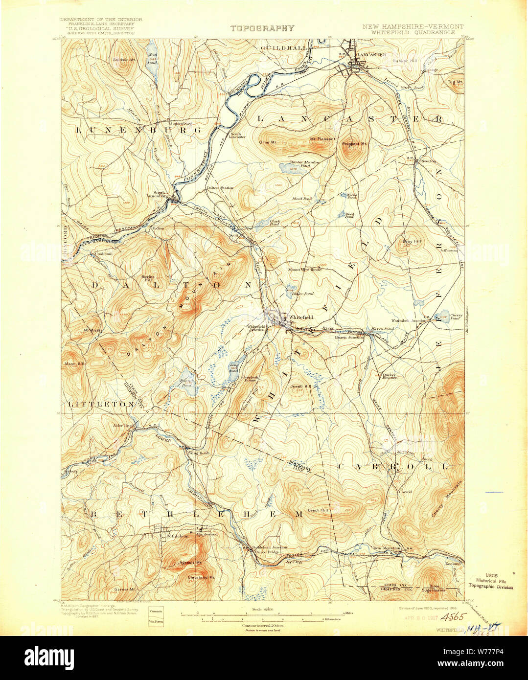 Whitefield New Hampshire Stock Photos & Whitefield New Hampshire Stock