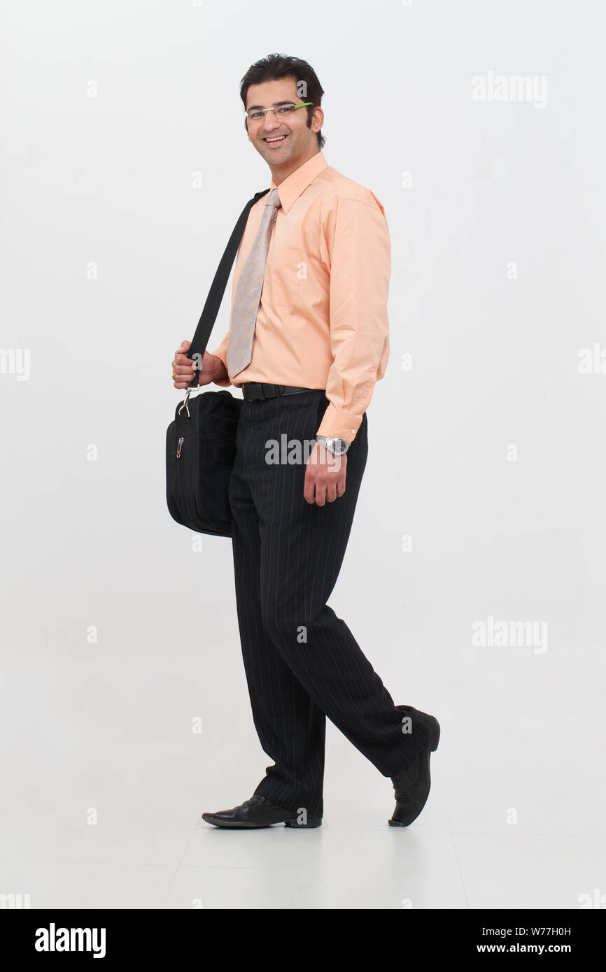 Indian employee office bag hi-res stock photography and images - Alamy