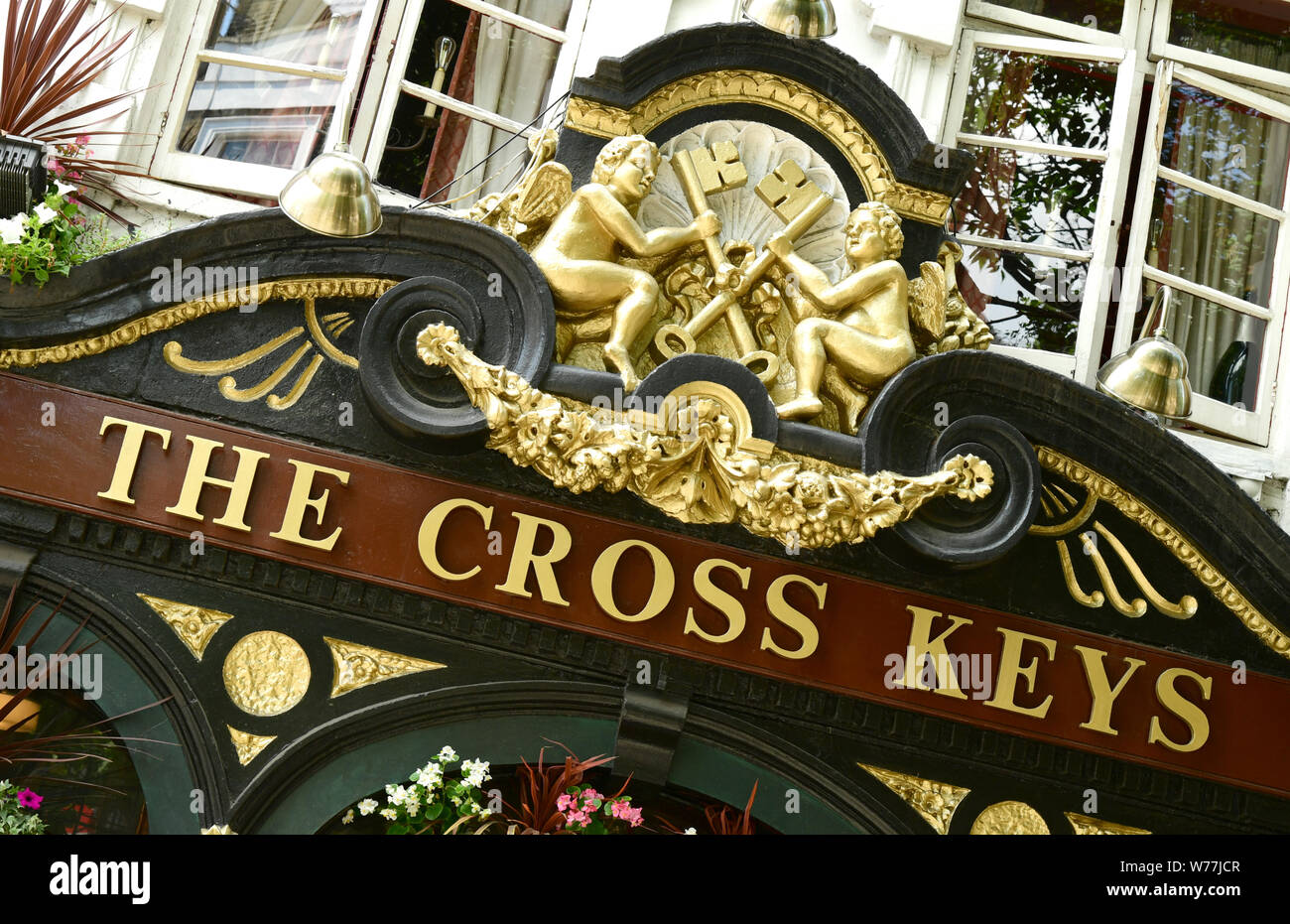 The Cross Keys in Covent Garden, London Stock Photo Alamy