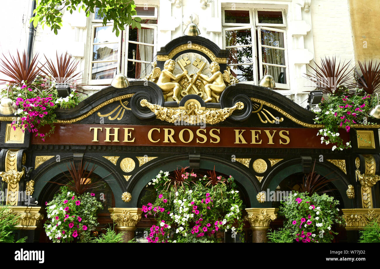 The Cross Keys in Covent Garden, London Stock Photo Alamy