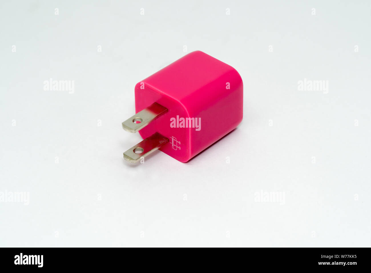Pink USB charge Stock Photo - Alamy