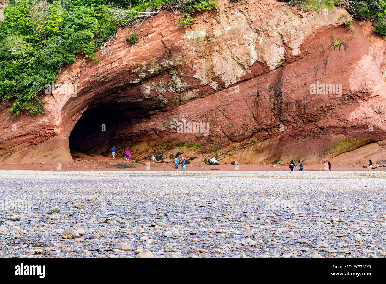 Saint Martins, New Brunswick Stock Photo Alamy