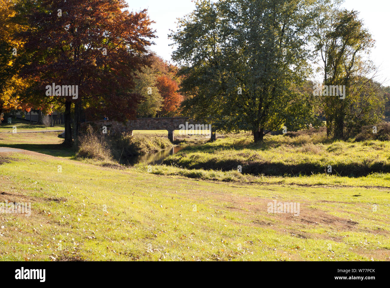 PARKS AND RECREATION VOLUME 2: Spring lake park of South Plainfield, New Jersey. Stock Photo