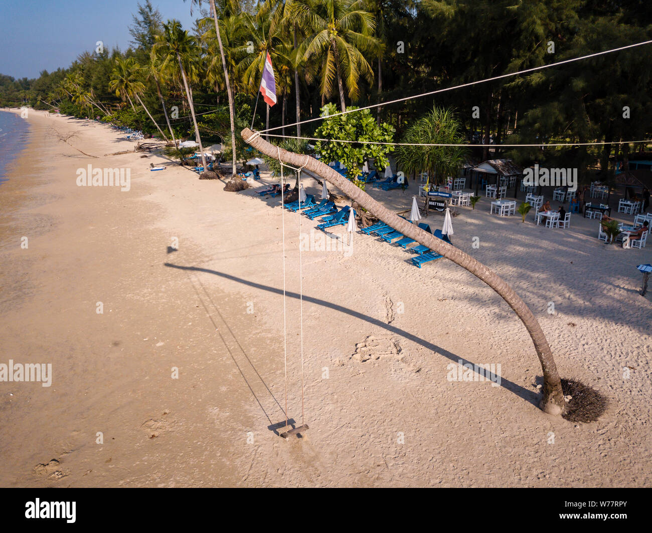 Aerial view coastline beautiful sandy hi-res stock photography and ...
