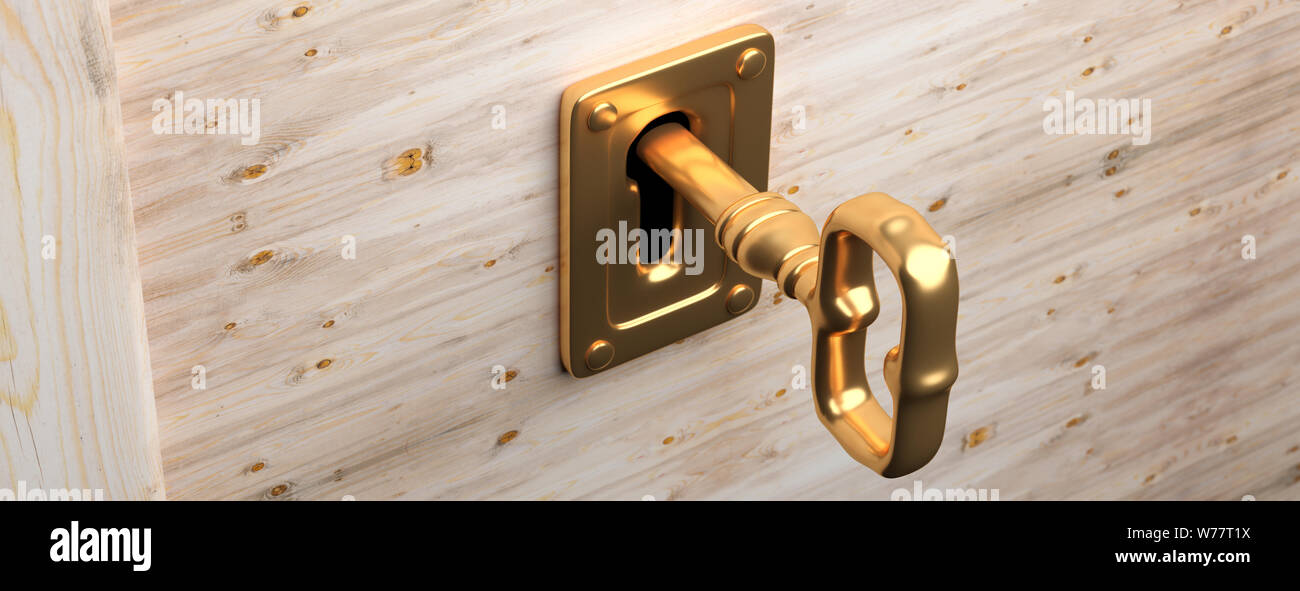 Keyhole Closeup Stock Photos Keyhole Closeup Stock Images