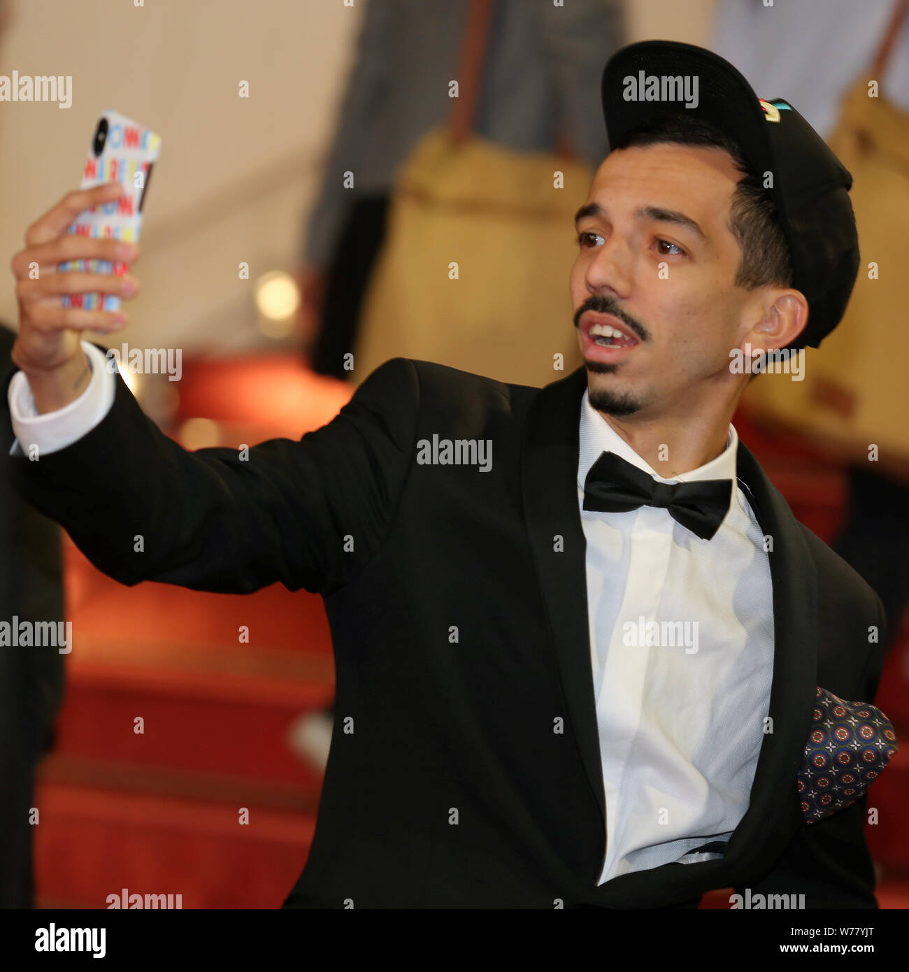 CANNES, FRANCE - MAY 19: Singer Florian Ordonez aka Bigflo attends the Diego Maradona screening during the 72nd Cannes Film Festival (Mickael Chavet) Stock Photo