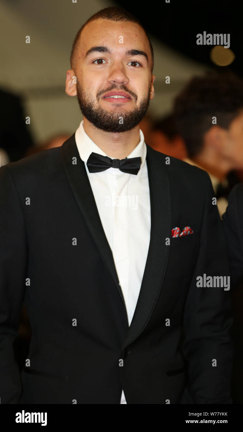 CANNES, FRANCE - MAY 19: Singer Olivio Ordonez aka Oli attends the Diego Maradona screening during the 72nd Cannes Film Festival (Mickael Chavet) Stock Photo