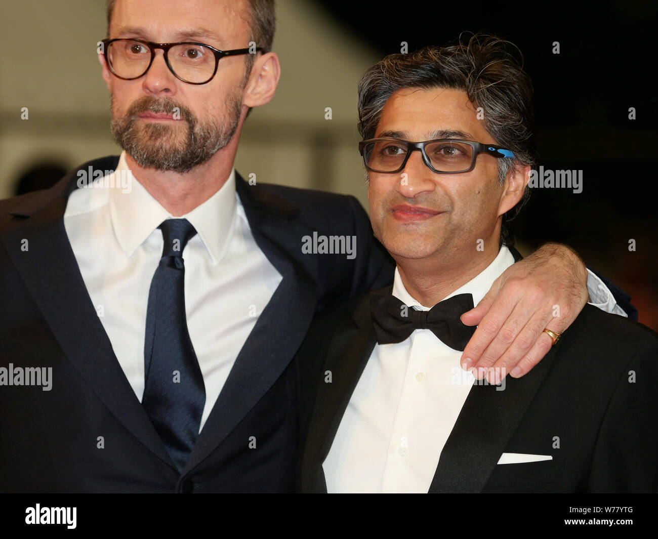 CANNES, FRANCE - MAY 19: James Gay-Rees and Asif Kapadia attend the Diego Maradona screening during the 72nd Cannes Film Festival (Mickael Chavet) Stock Photo
