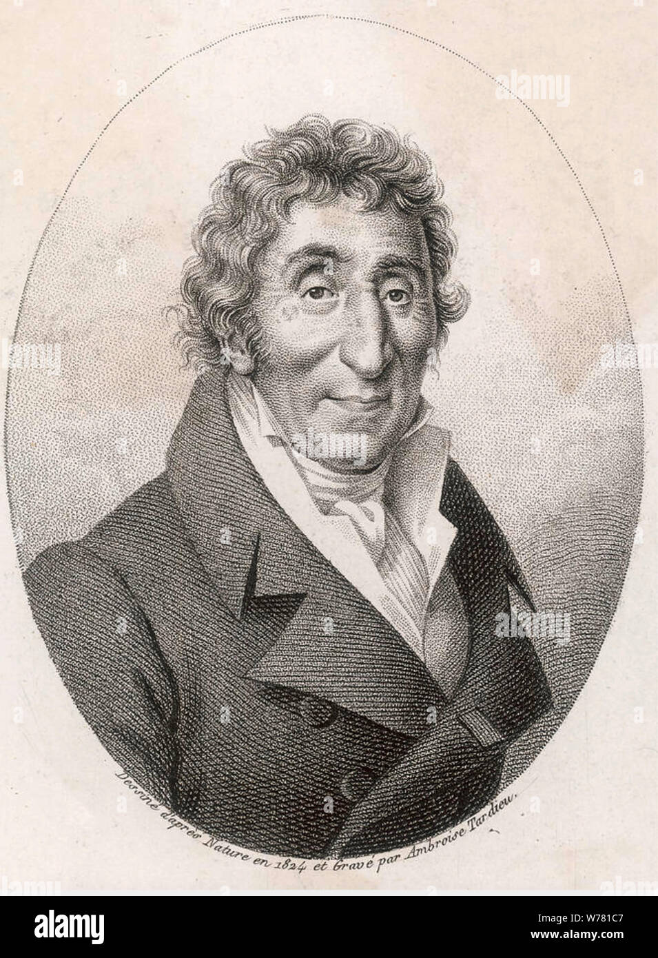 ANDRÉ THOUIN (1746-1824) French botanist Stock Photo