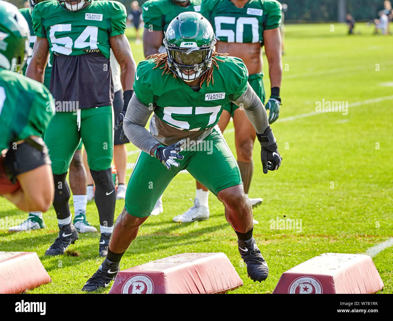 August 5, 2019, Florham Park, New Jersey, USA: New York Jets inside ...