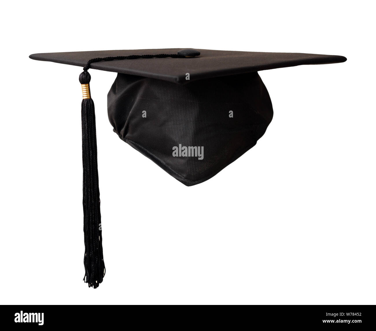 graduation cap isolated on white background Stock Photo - Alamy