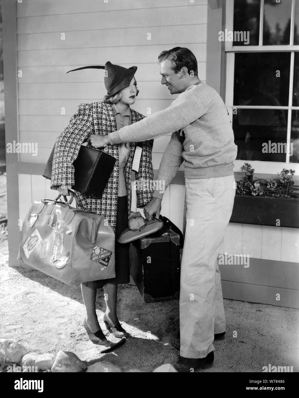 GINGER ROGERS, DOUGLAS FAIRBANKS JR., HAVING WONDERFUL TIME, 1938 Stock Photo Alamy