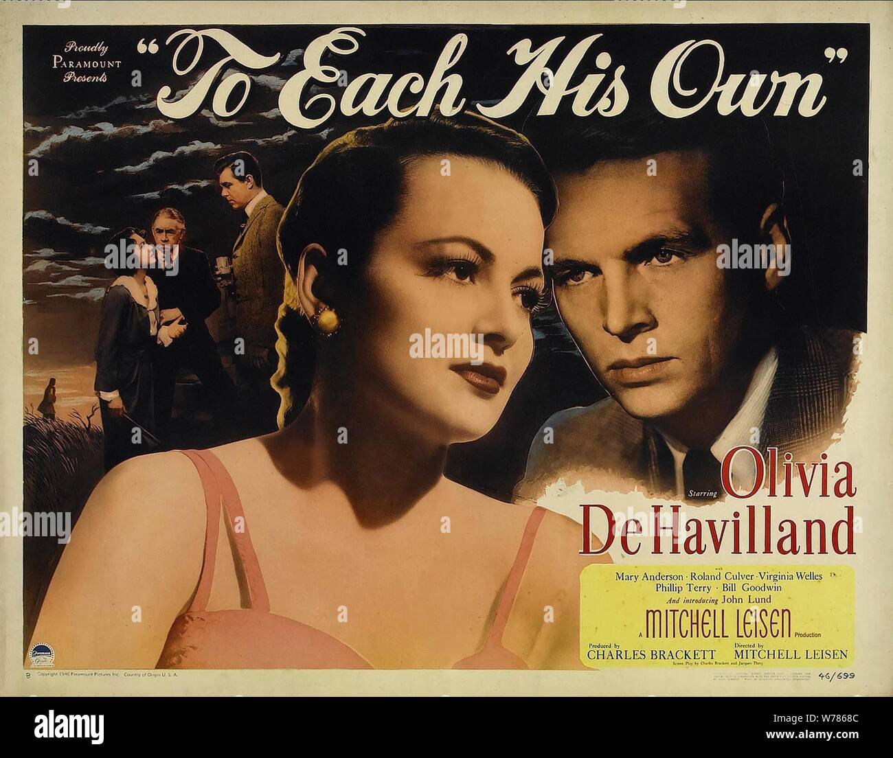 To each his own 1946 olivia de havilland hi-res stock photography and  images - Alamy