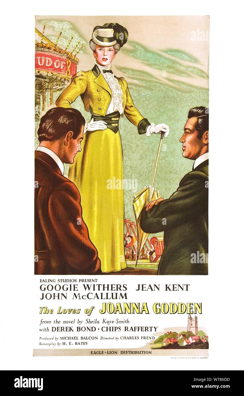 MOVIE POSTER, THE LOVES OF JOANNA GODDEN, 1947 Stock Photo