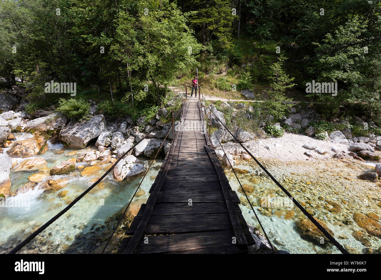 Wooden crossing hi-res stock photography and images - Alamy