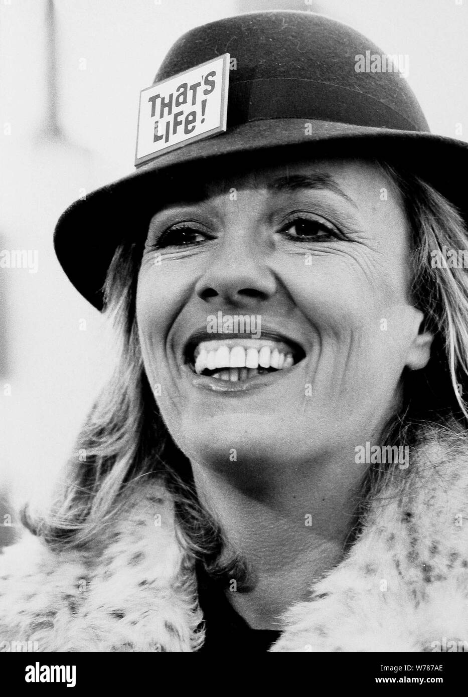Esther Rantzen That S Life 1981 Stock Photo Alamy
