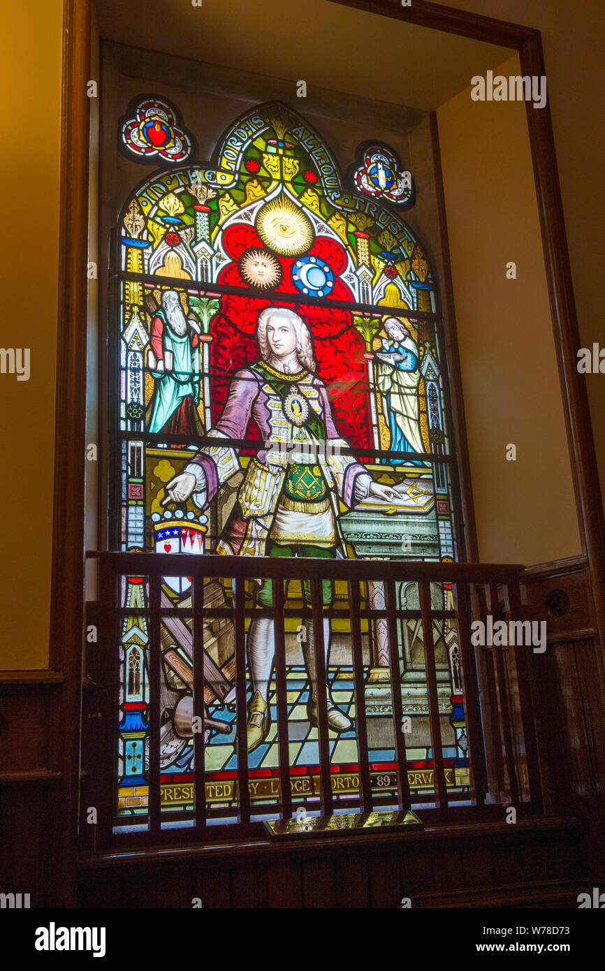 Stained glass windows town hall hires stock photography and images Alamy
