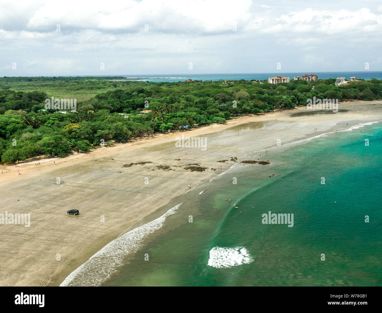 Tamarindo Beach Costa Rica Stock Photo Alamy
