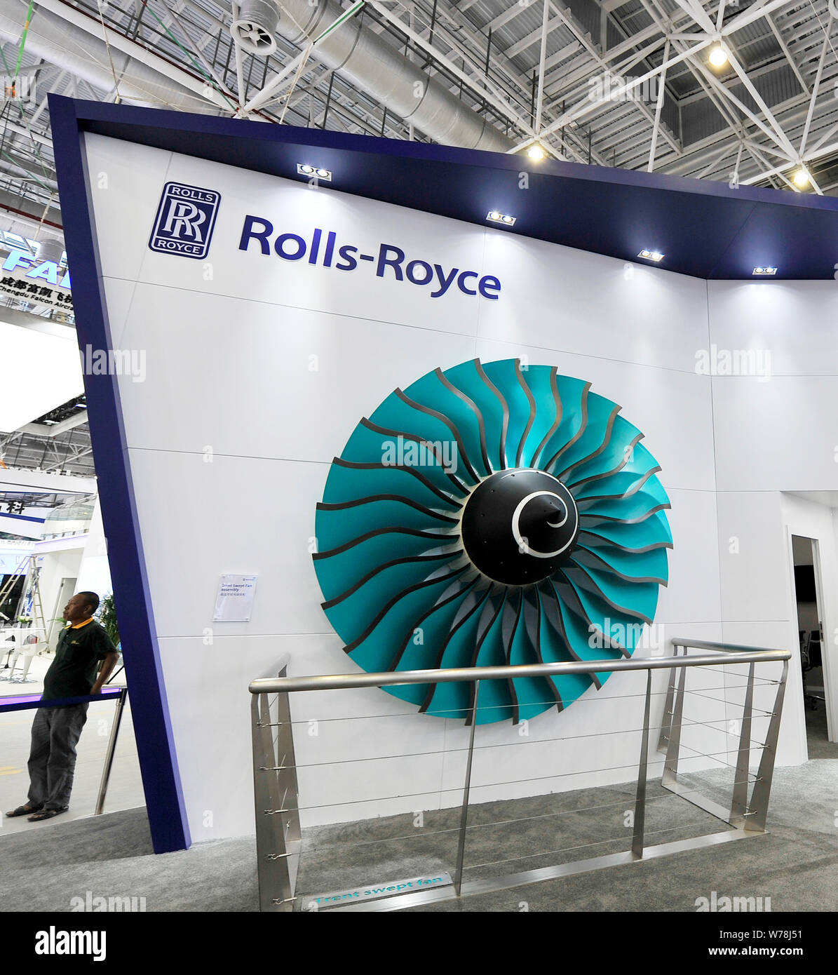 FILE--An engine is on display at the stand of Rolls-Royce Power Systems  during the 11th China International Aviation and Aerospace Exhibition, also  Stock Photo - Alamy