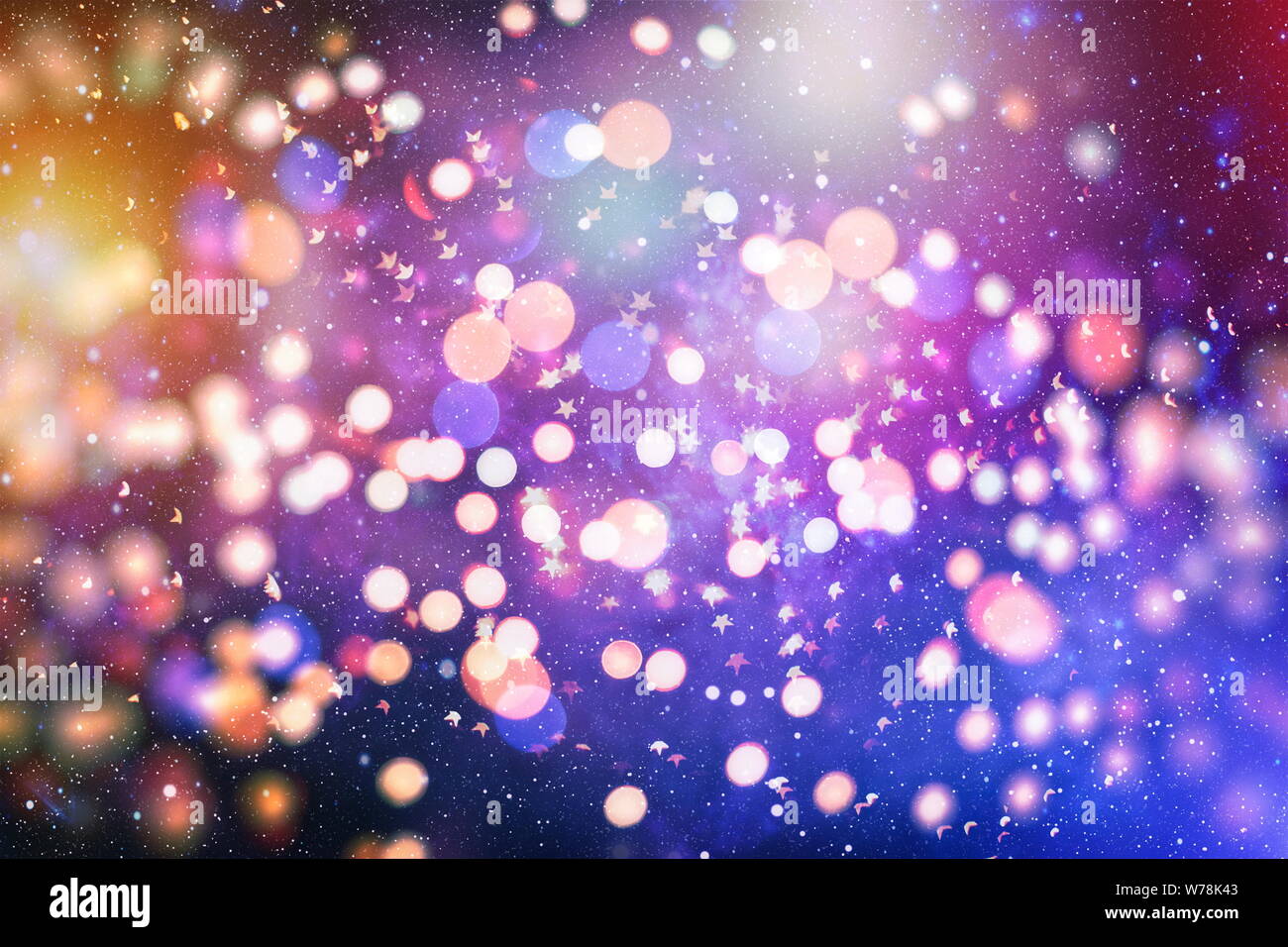 Colored abstract blurred light glitter background layout design can be use  for background concept or festival background Stock Photo - Alamy