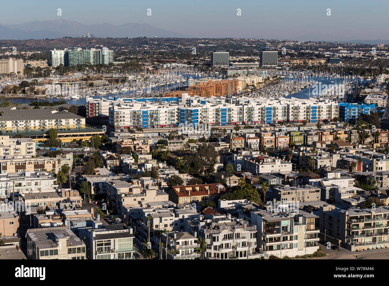 Los Angeles ocean view homes in the Venice and Marina Del Rey