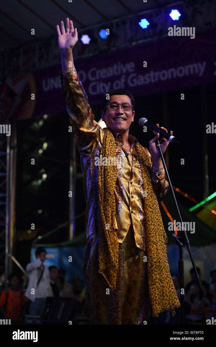 Japanese comedian and singer-songwriter Kazuhito Kosaka, better