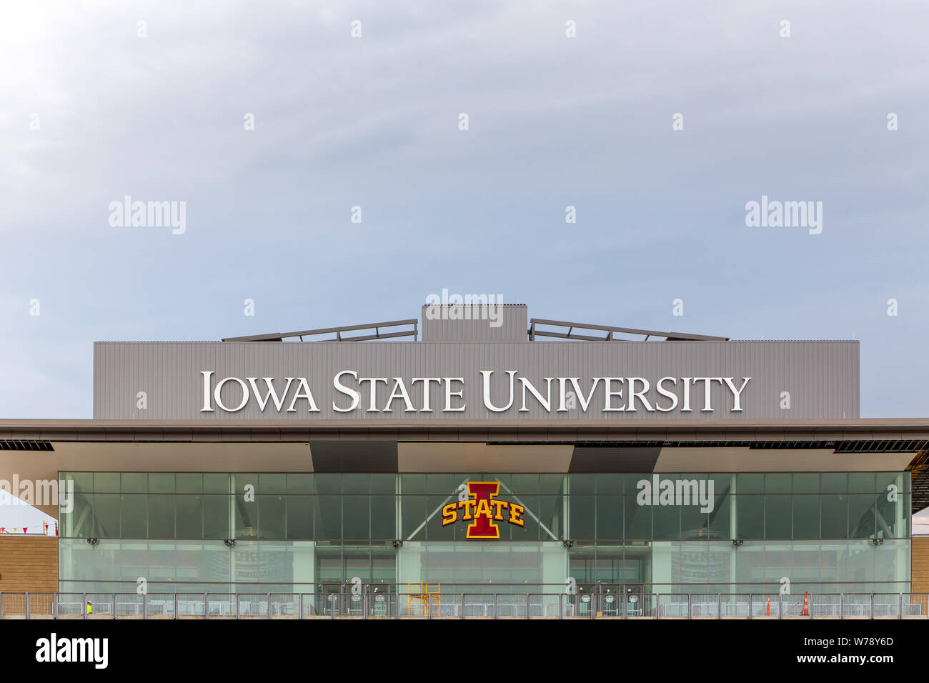 August 6 2015 Jack Trice Football Stadium On The Campus Of The University Of Iowa State Stock
