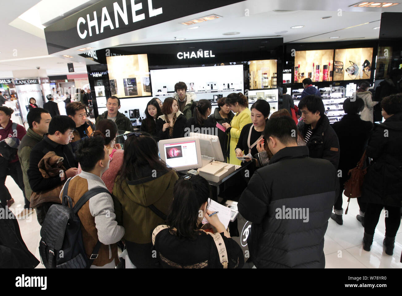 Chanel Frenzy in South Korea People Camping Outside the Store