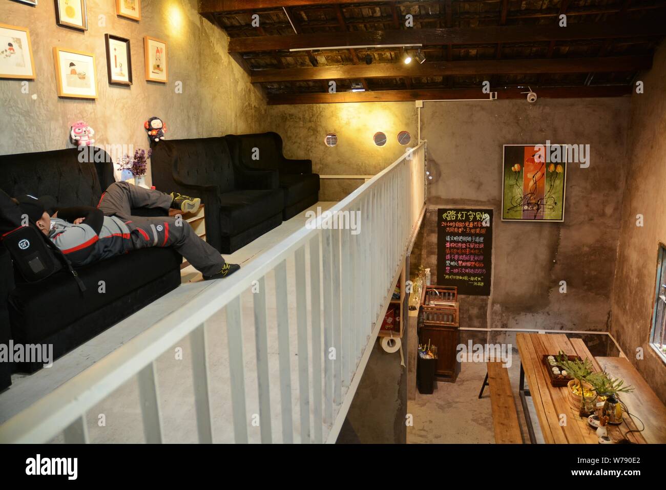 A Guest Rests In The Attic Of The Unattended 24 Hour Free