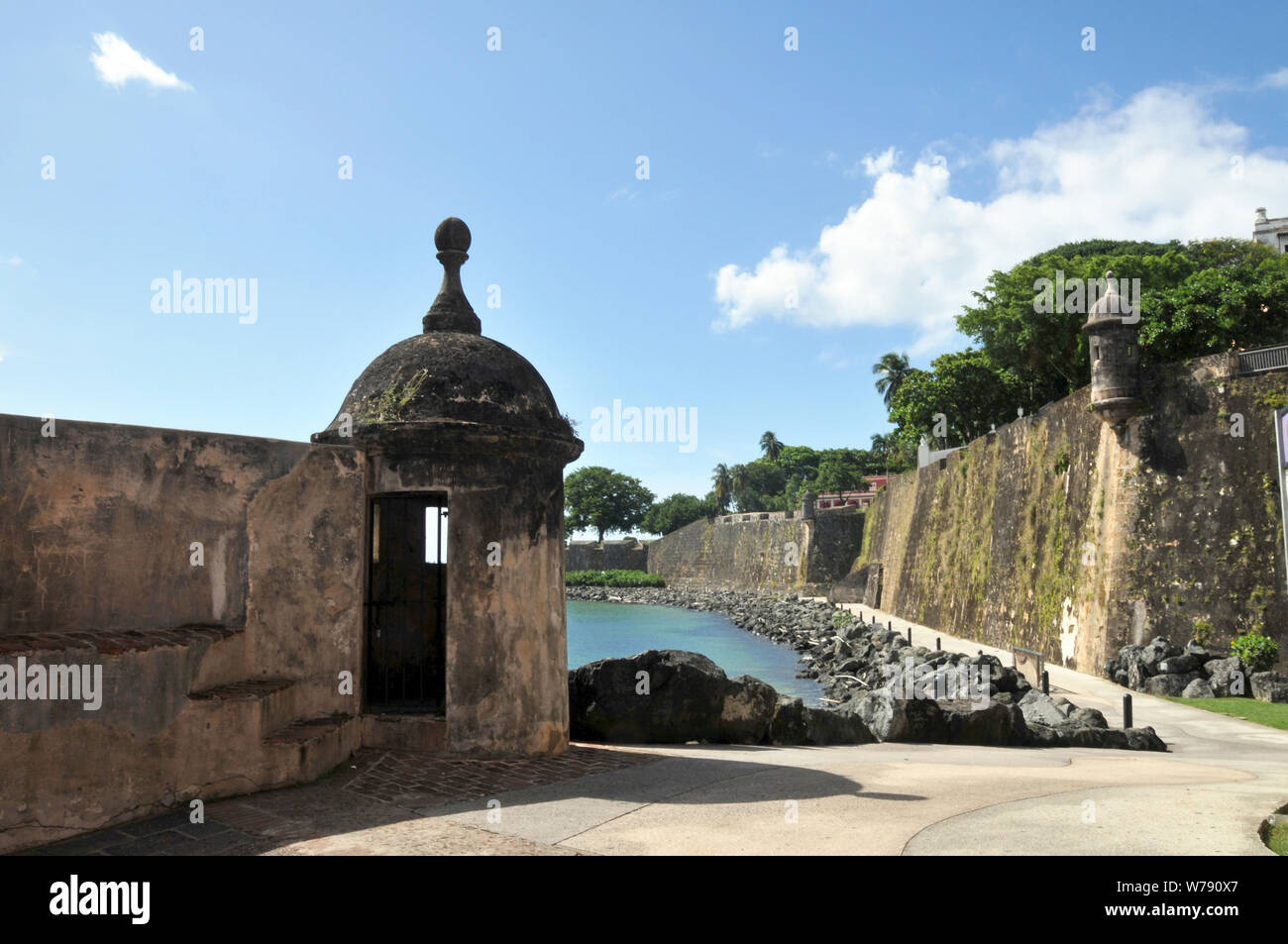 el morro fort ,San juan,Puerto Rico Stock Photo