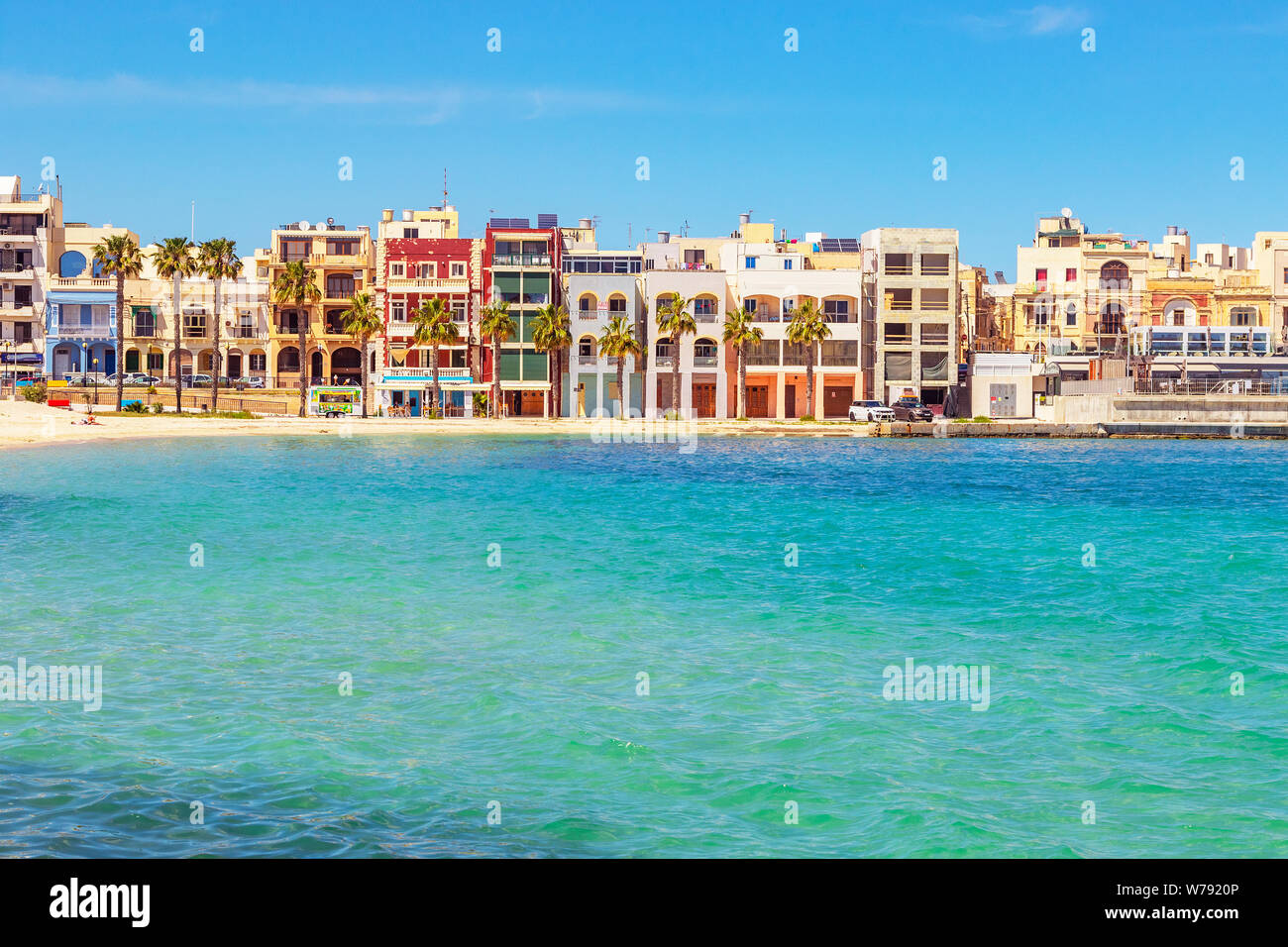 Pretty Bay Birzebbuga beach hi-res stock photography and images - Alamy