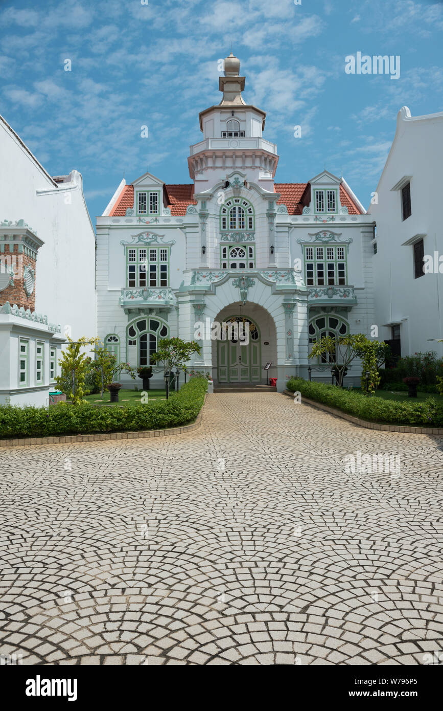 Chee Ancestral Mansion Melaka Stock Photo Alamy