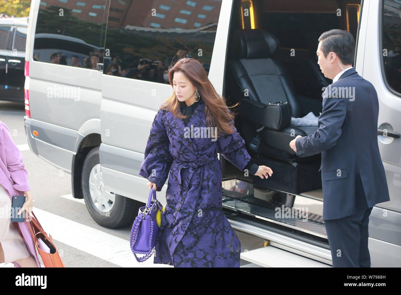 South Korean actress Kim Hee-sun arrives for the wedding ceremony of  actress Song Hye-kyo and actor Song Joong-ki in Seoul, South Korea, 31  October 20 Stock Photo - Alamy