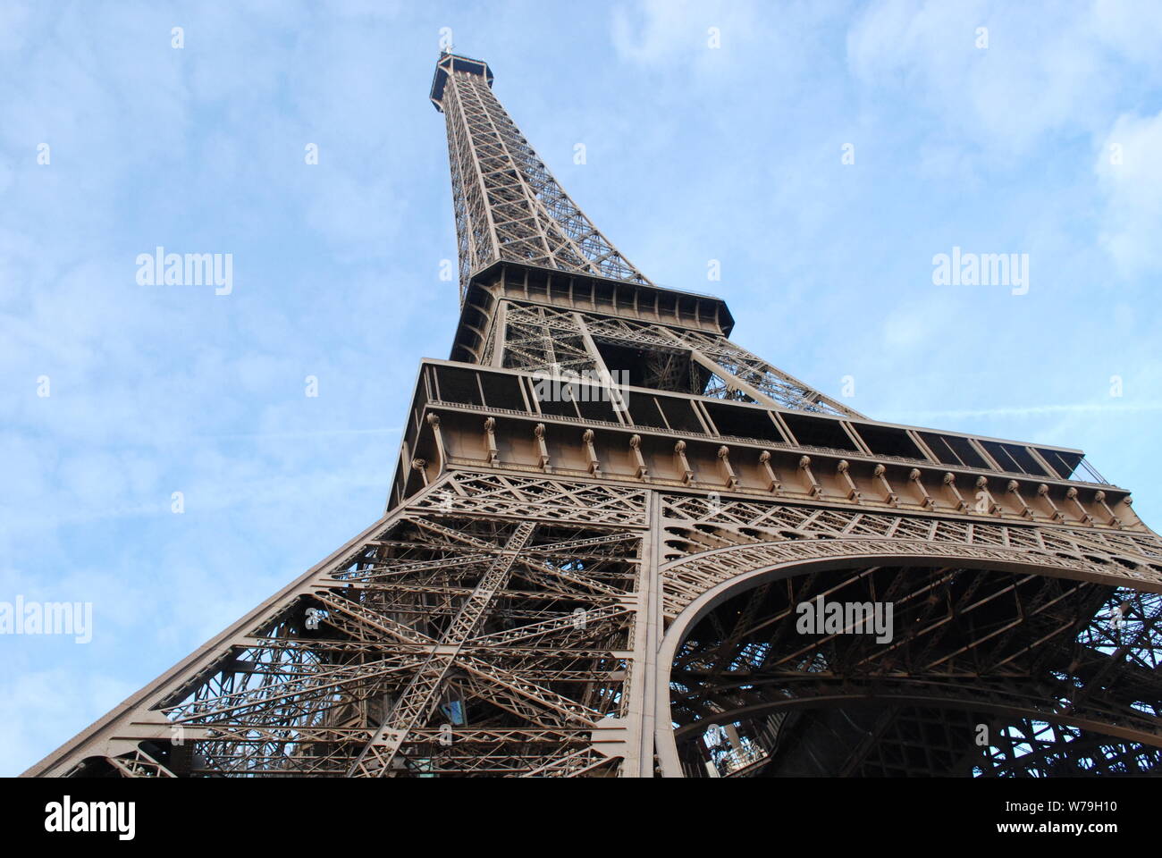 Eiffel Tower Horizontal Stock Photo