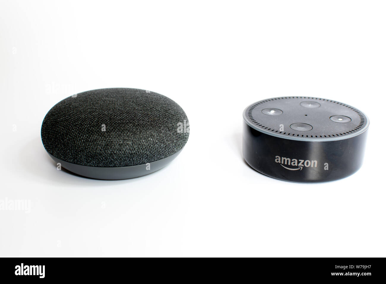 white dot on google home