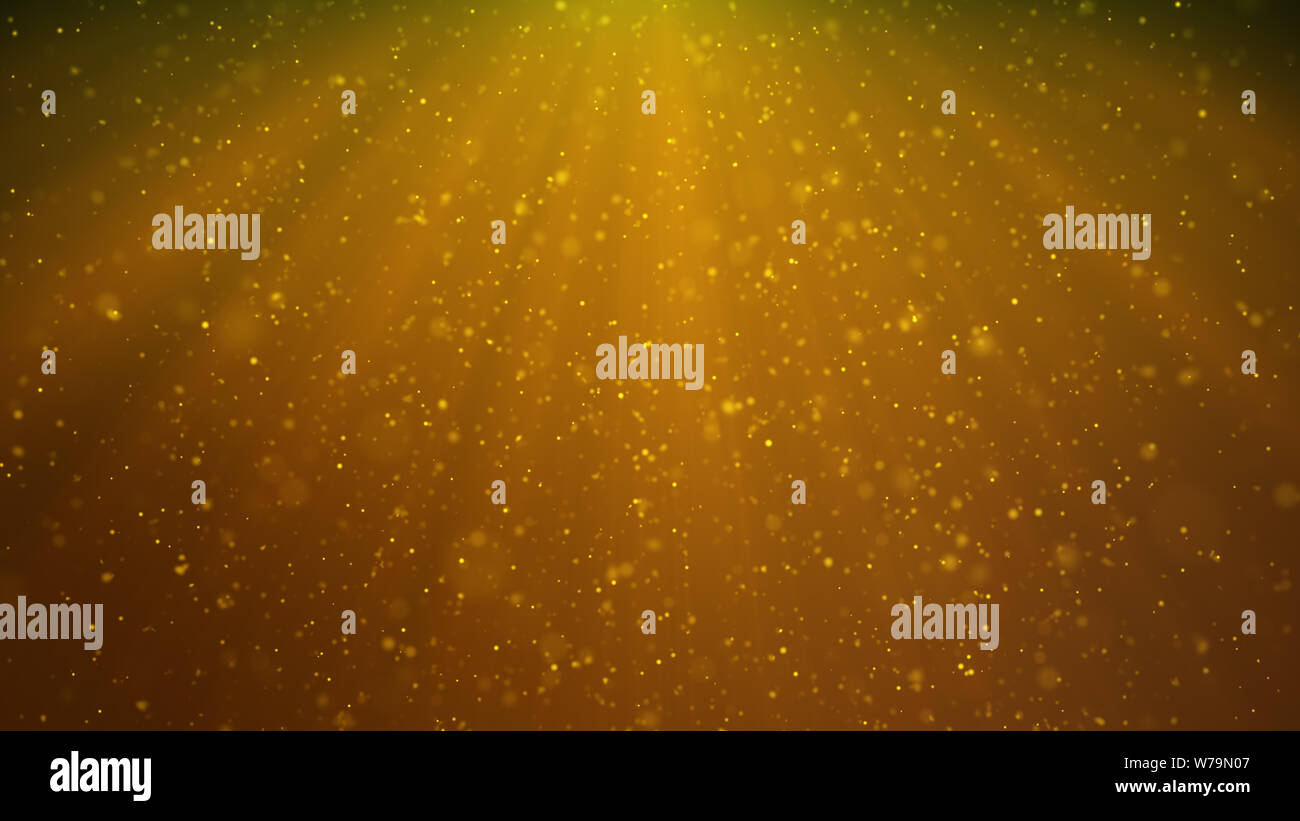 Download Abstract Particles Background Of Shining Sparkling Yellow Particles Beautiful Yellow Floating Dust Particles With Shine Light 3d Rendering Stock Photo Alamy PSD Mockup Templates