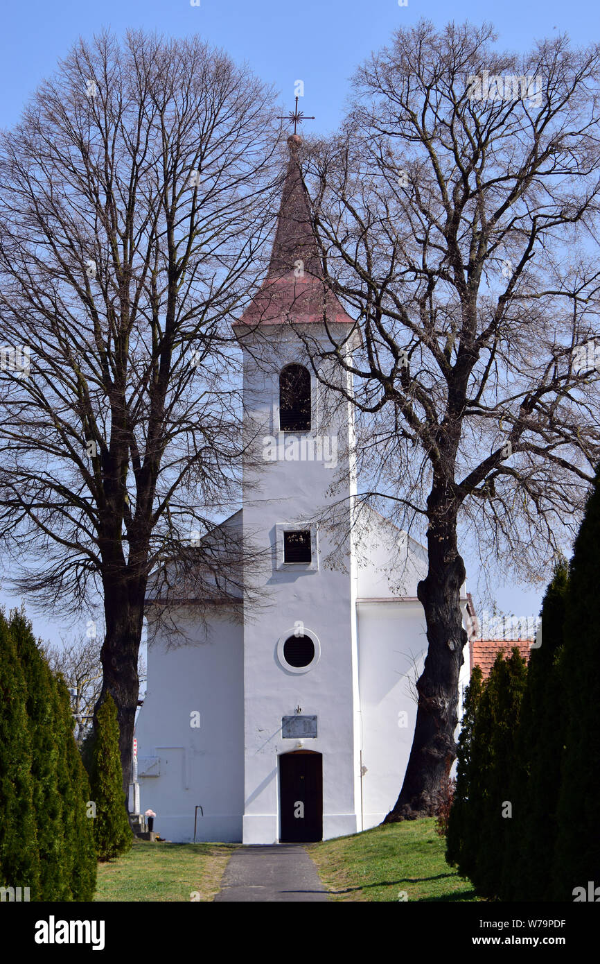 Church of St. Barbara, Boronka, Hungary, Magyarország, Europe Stock Photo -  Alamy