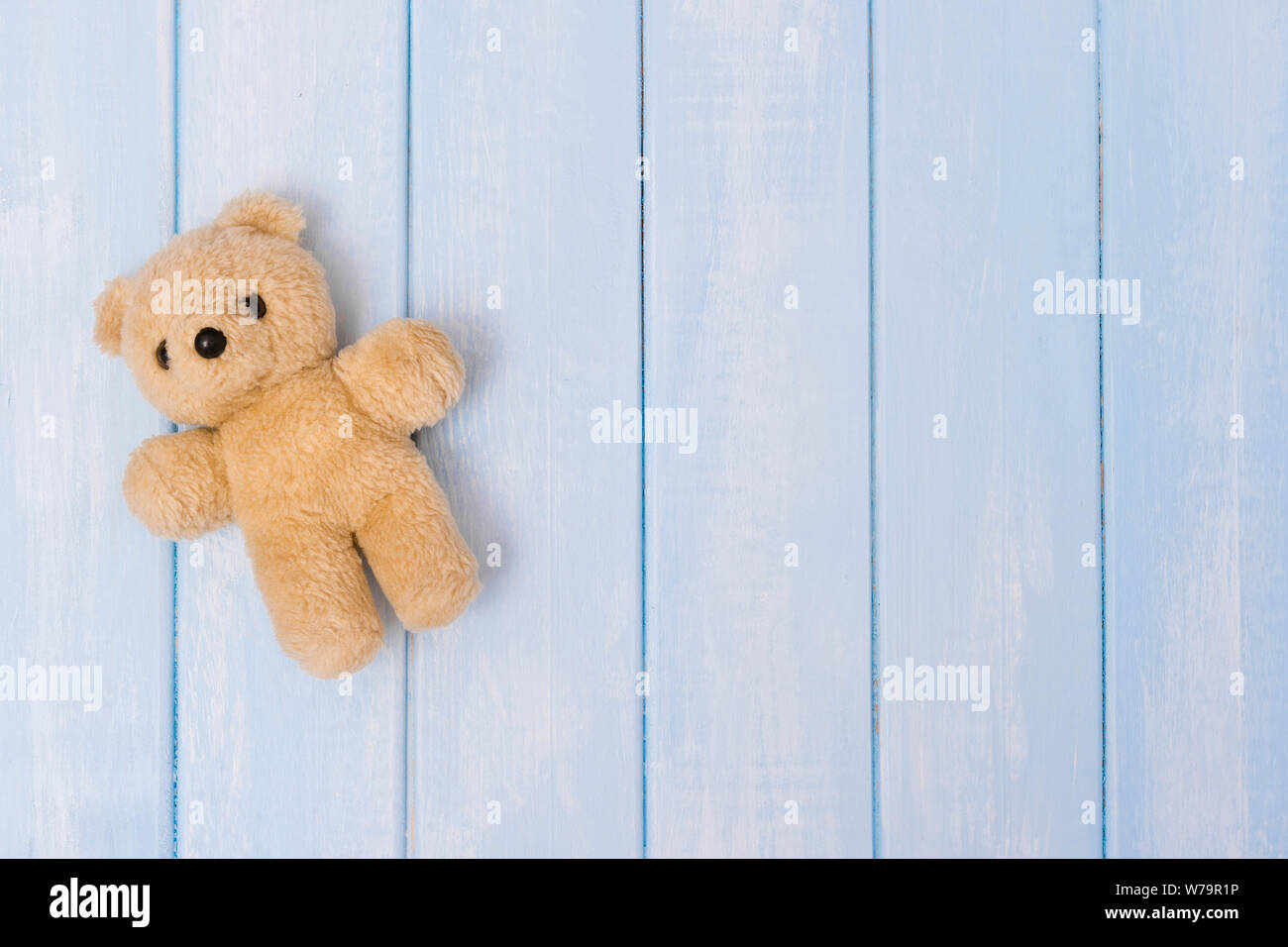 Card invitation blue teddy bear hi-res stock photography and images - Alamy