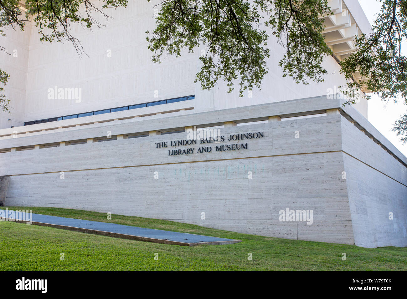 Lyndon Baines Johnson Library and Museum, historic Stock Photo Alamy
