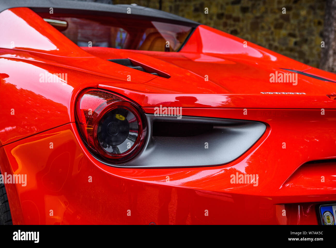 Ferrari 488 Gtb Rear Light Stock Photos Ferrari 488 Gtb