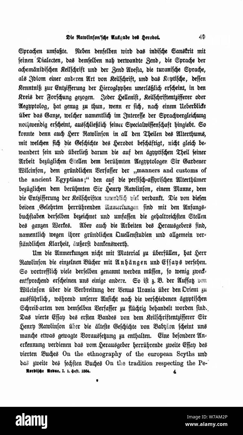 De Nordische Revue 1 049. Stock Photo